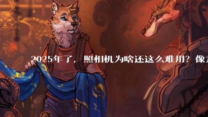 2025年了，照相机为啥还这么难用？像素低还很贵？