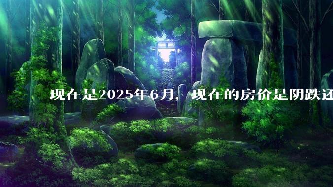 现在是2025年6月，现在的房价是阴跌还是暴跌？还会继续跌多久？是否已经开始分化?