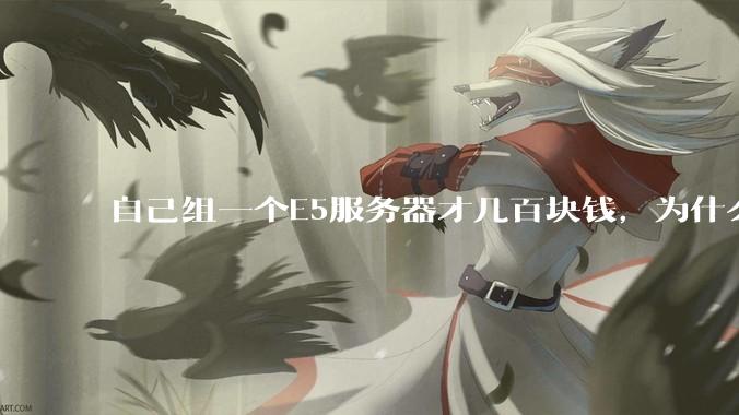 自己组一个E5服务器才几百块钱，为什么去阿里云租这么贵?